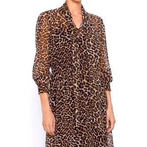 Zara leopard dress